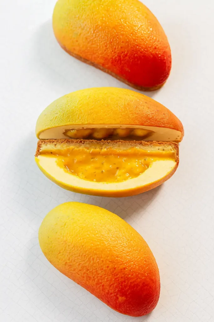 Mango Shaped Dessert Madness: The Most Wanted Treat 8 Colorful mango shaped dessert trending on TikTok