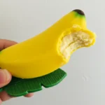 Banana Shaped Ice Cream Dessert: 3 Viral and Delicious Recipes 7 Banana Shaped Ice Cream Dessert with a bite taken out