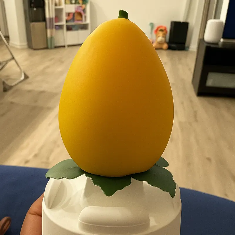 Best Chocolate Ninja Creami 1 viral mango ice cream with a crunchy white chocolate shell