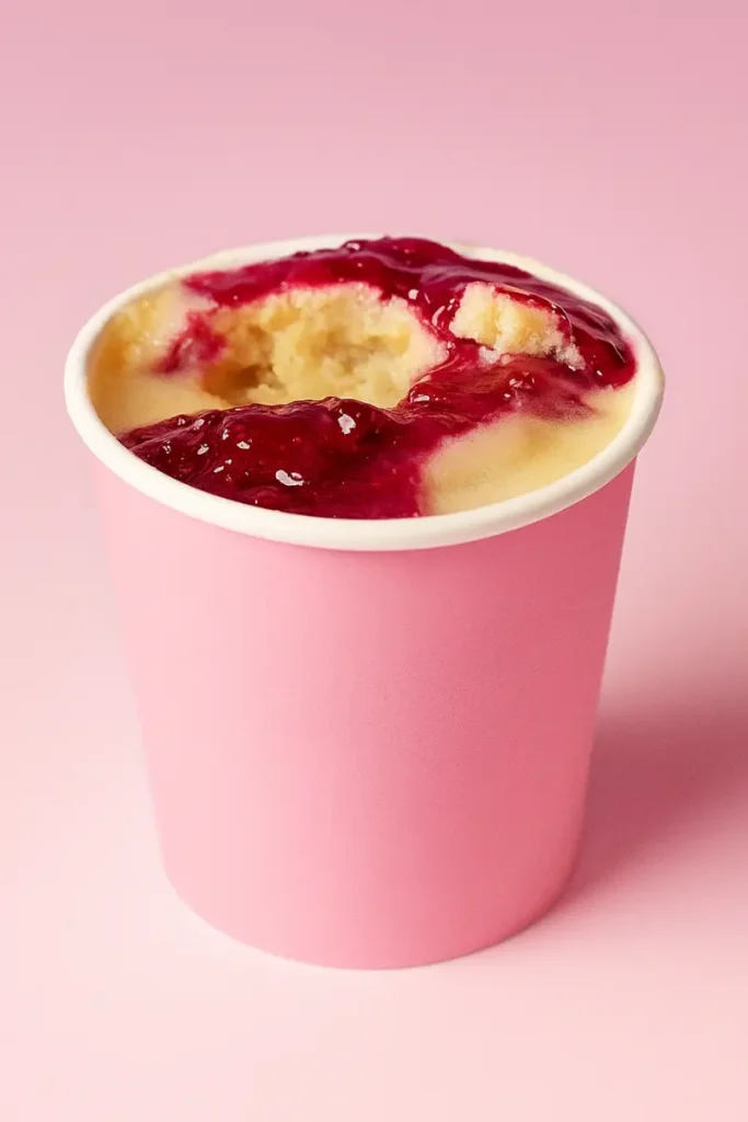 New Crumbl Cookie Kardashian Flavor: Ingredients and Cost 11 Crumbl Cookie Kardashian berry dessert cup with vanilla and red berry topping