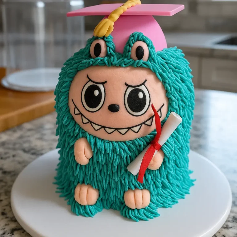 Labubu Ice Cream Cakes by Baskin Robbins 8 Labubu ice cream cake with candle decorations