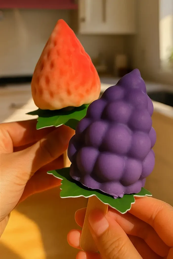 Viral Fruit Ice Cream: 5 Surprising Reasons It's Trending 10 grape and strawberry-shaped viral fruit ice creams