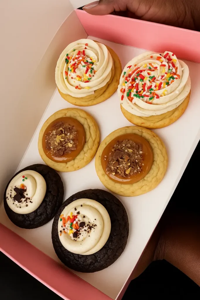 Kardashian Crumbl Cookies: Viral Flavors You Must Try Now 8 kardashian crumbl cookies variety pack with gourmet toppings