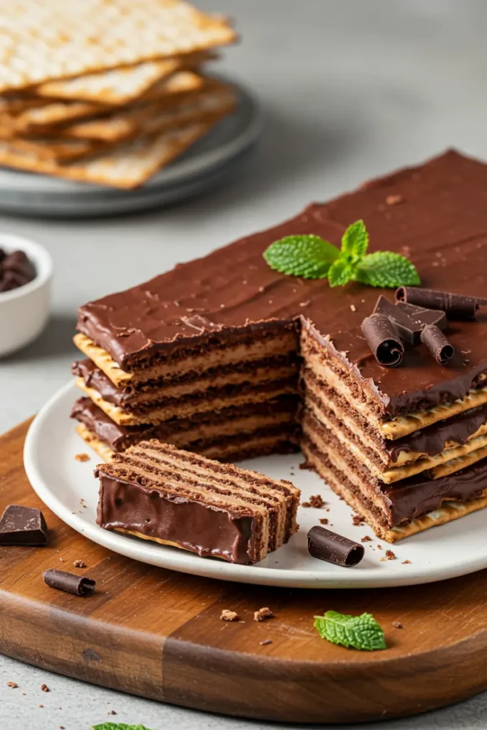 Matzo Icebox Cake Recipe: Unique, Rich, And Creamy 12 Matzo icebox cake recipe made with seven colorful layers