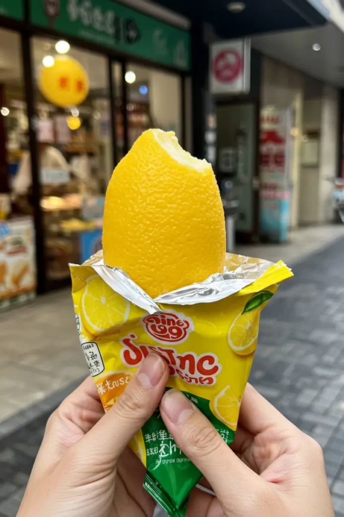 Viral Fruit Ice Cream: 5 Surprising Reasons It's Trending 12 lemon-shaped viral fruit ice cream with its original packaging