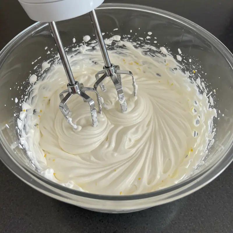 Pear Shaped Ice Cream: Where to Buy it & How to Make it at Home 12 electric hand mixer whipping cream in a glass bowl