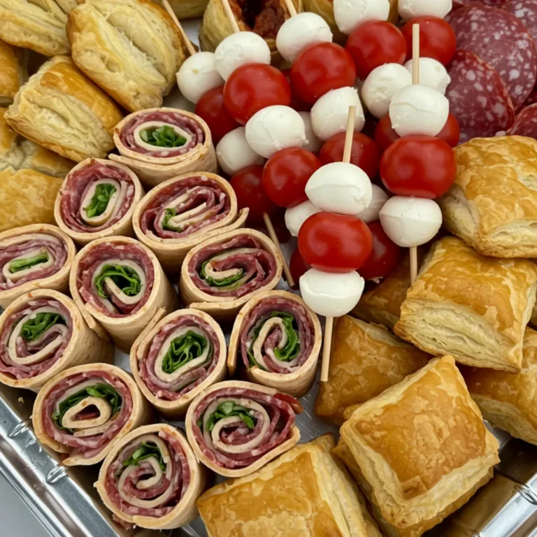 12 Finger Food Ideas for Boating 6 Finger food ideas for boating with mini quiches, roll-ups, cheese skewers, and salami