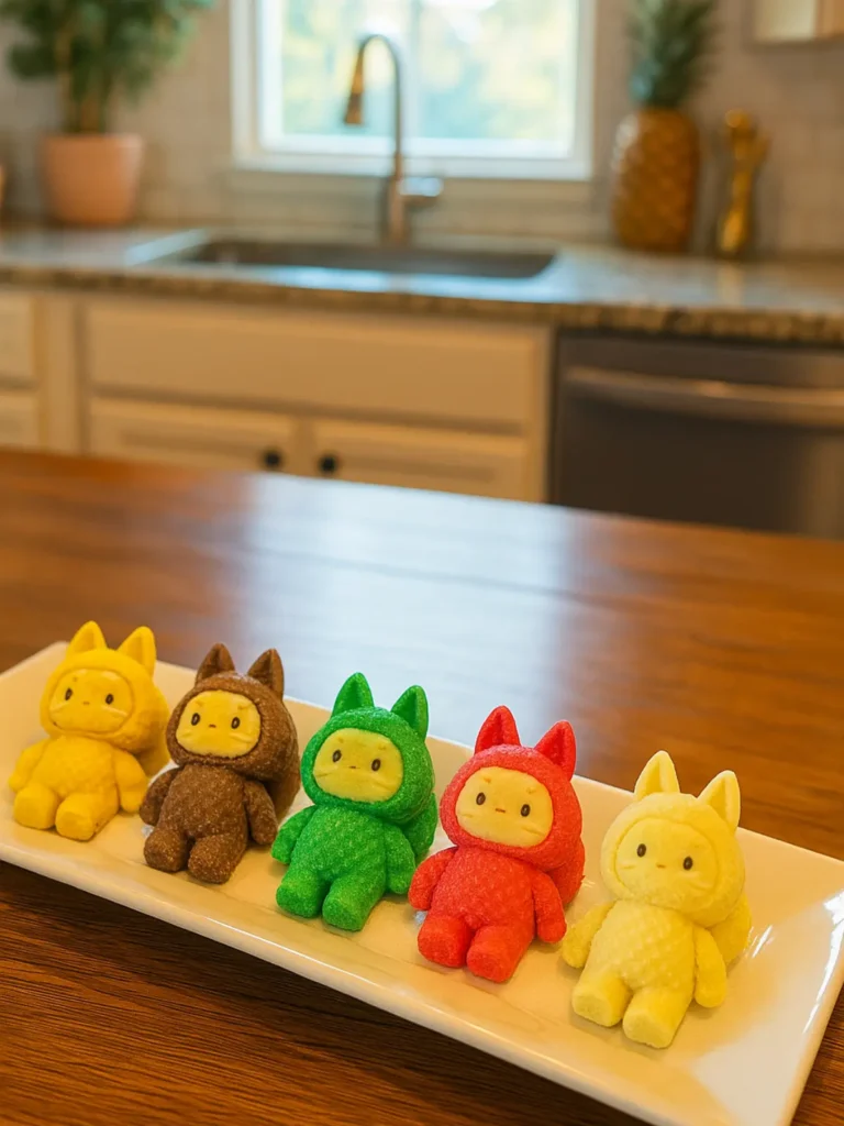 assorted labubu chocolate dubai sweets in various flavors