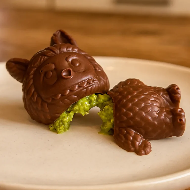 labubu chocolate dubai collection arranged in dessert shop