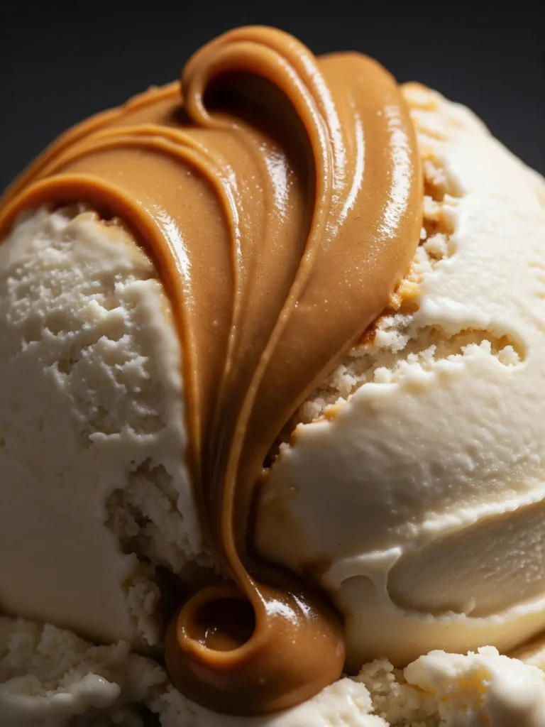 healthy ninja creami recipes An overhead arrangement of strawberries, cottage cheese, almond milk, and a scoop of protein powder on a rustic wooden surface.