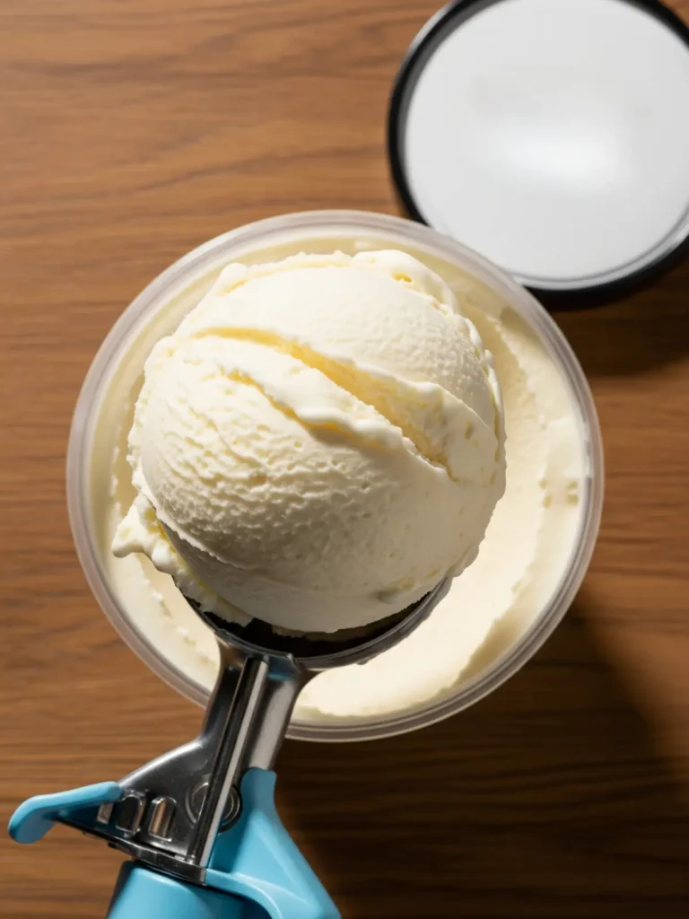 Simple ingredients like milk, cream, and sugar ready to be mixed for our Ninja Creami gelato recipes.