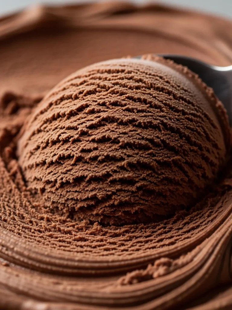 Rich Chocolate Protein Ice Cream Swirl