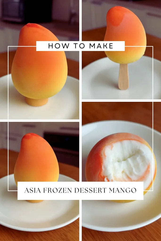 Friends Of Asia Frozen Dessert Mango: Better Than You Think 9 Asia Frozen Dessert Mango placed neatly on a white ceramic plate
