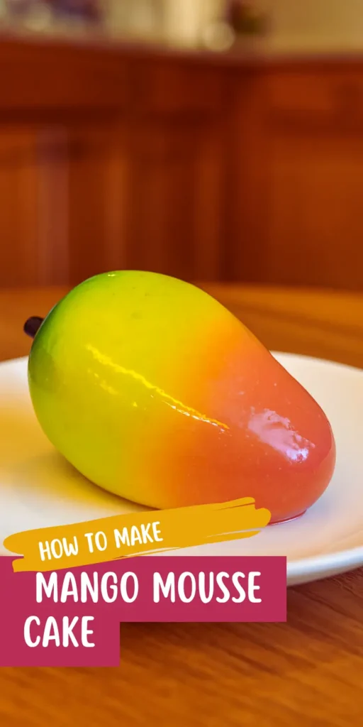 Mango Mousse Cakes: 12 Surprising Flavors You Must Try Now 11 Mango mousse cakes shaped like ripe tropical fruit with gradient yellow, orange, and green coating