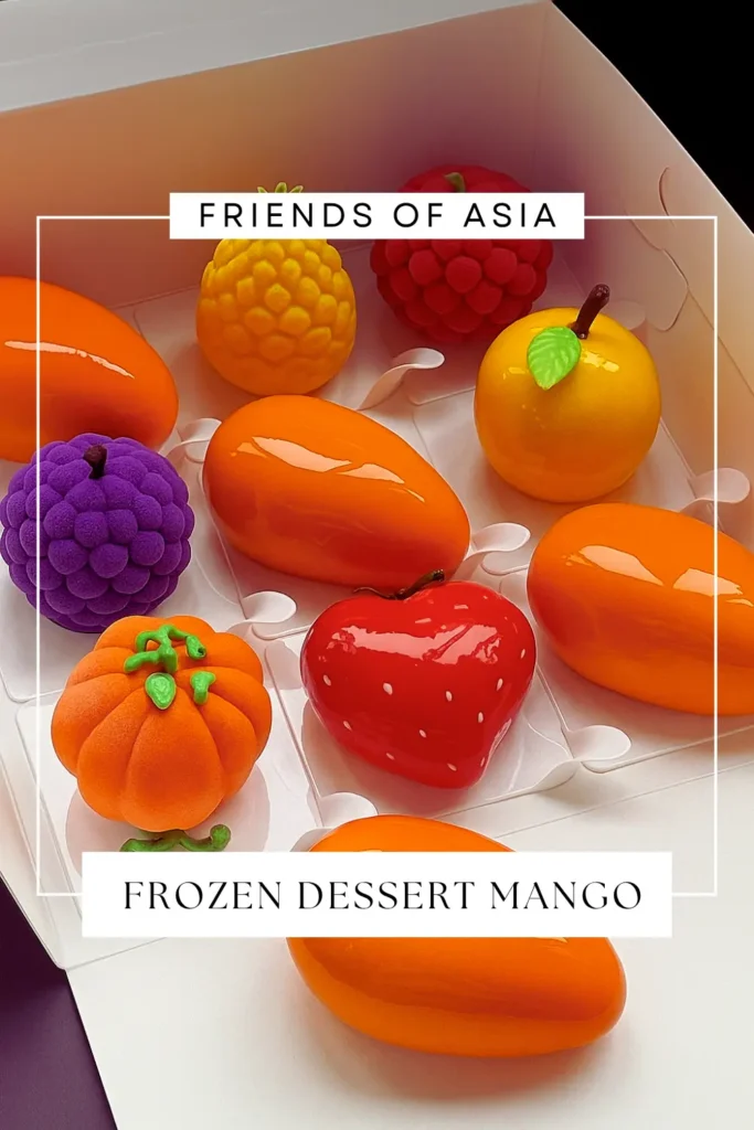 How to Make the Viral Fruit Pastries, the Easy Way 15 Mini mango-shaped frozen bars styled like real fruit