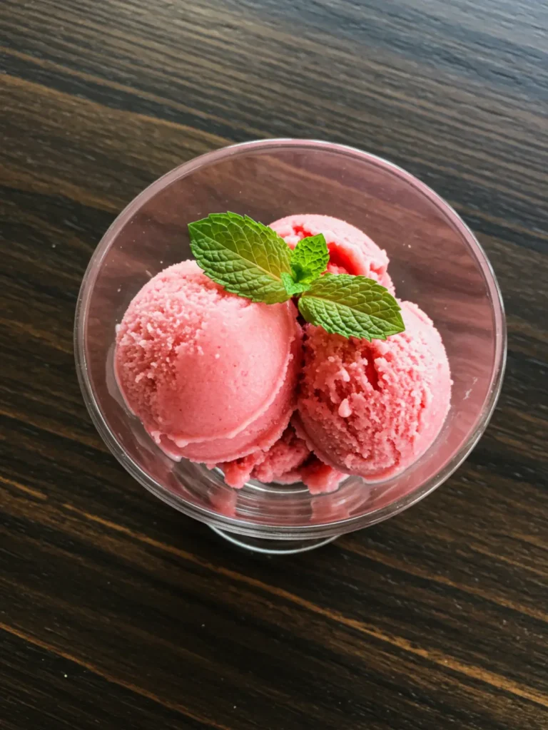 3 Ingredient Ninja Creami Recipes: Easy & Creamy Treats 23 The texture of a 3 ingredient Ninja Creami recipe inside the pint after scooping.