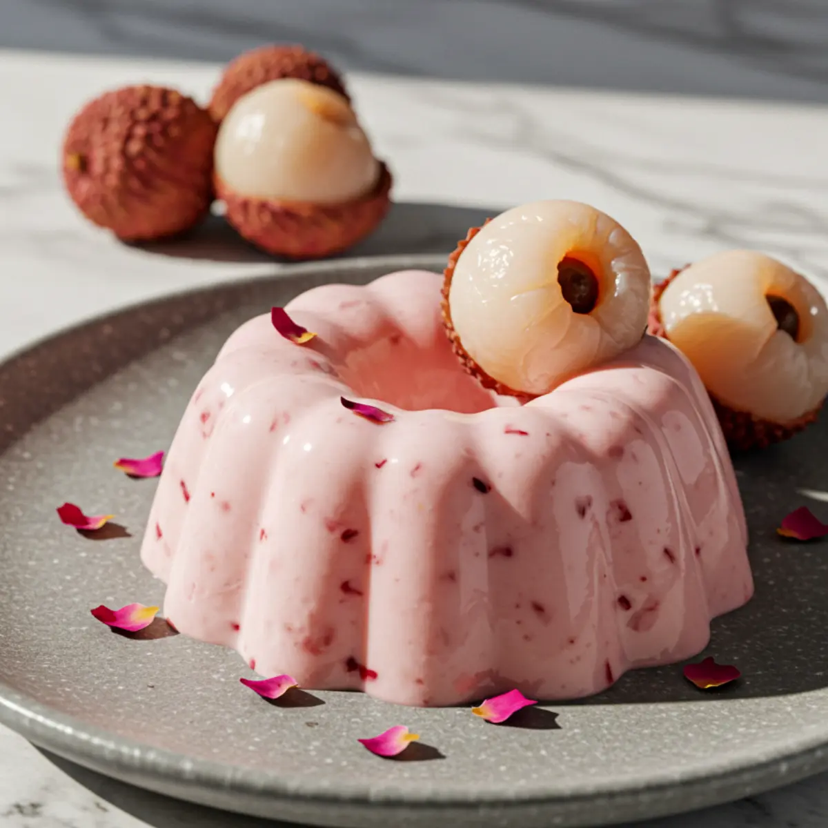The Best Lychee Rose Panna Cotta You’ll Ever Make