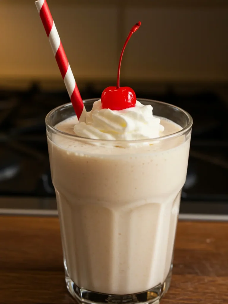 How to Make the Best Ninja Creami Milkshake Recipe at Home 13 Ingredients for a ninja creami milkshake recipe, including ice cream and protein powder in a pint container.