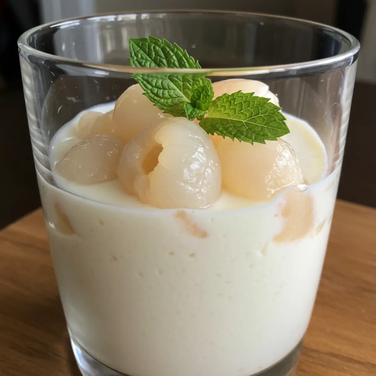 How to Make Lychee Coconut Milk Dessert at Home
