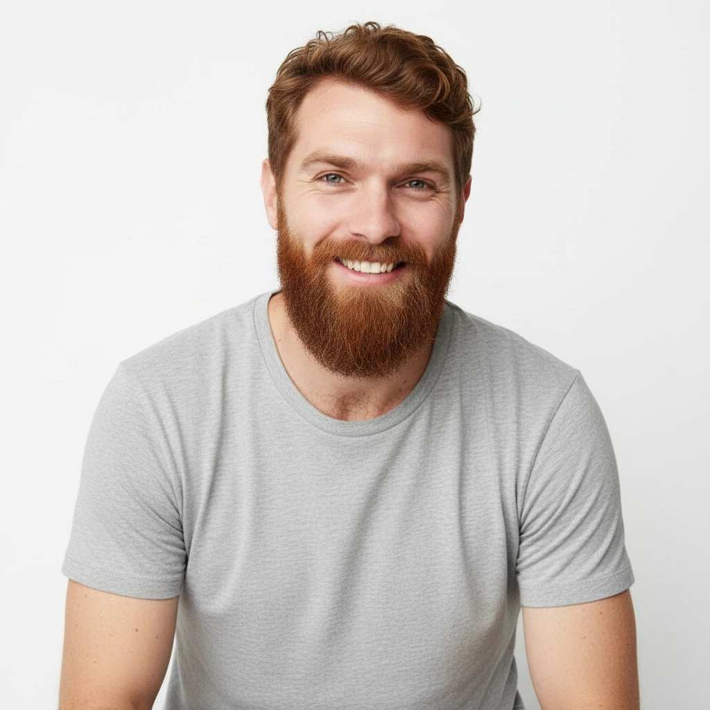 A male chef in a pristine kitchen, his focused gaze reveals a mind perpetually dissecting flavor profiles.