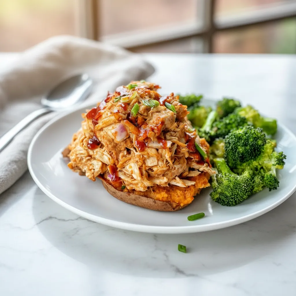BBQ Chicken Stuffed Sweet Potatoes: An Easy and Healthy Weeknight Dinner Idea