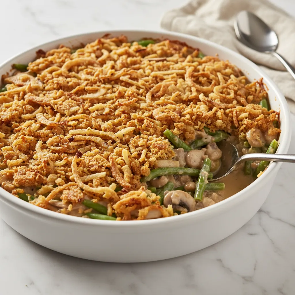 Classic Best Green Bean Casserole From Scratch