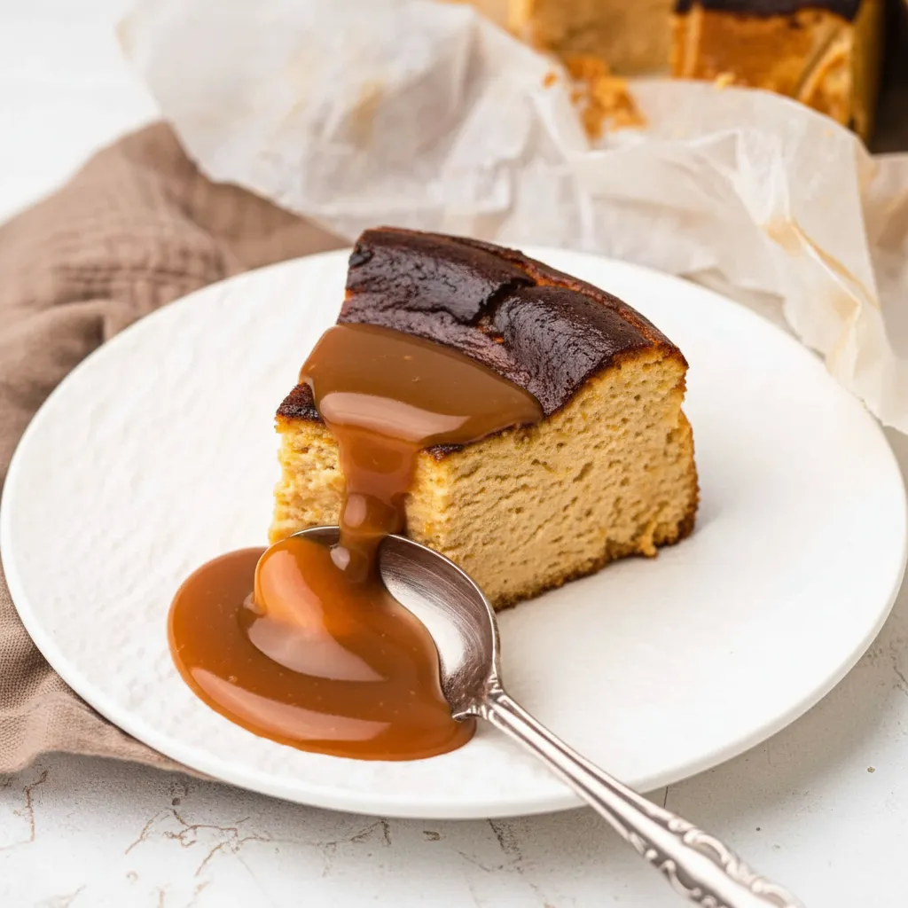 Creamy Burnt Top Pumpkin Basque Cheesecake Recipe