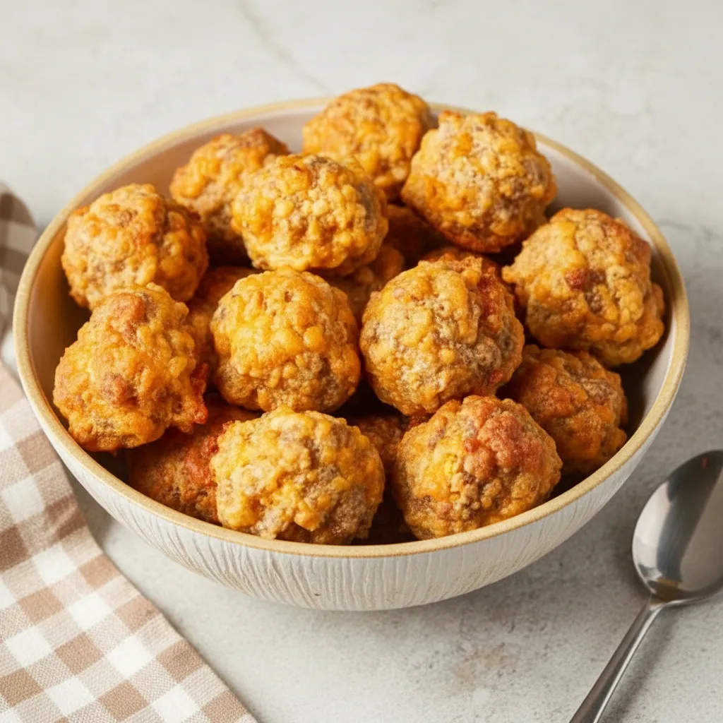 Easy Cheesy Broccoli Rice Casserole Recipe 3 3-Ingredient Bisquick Sausage Balls Recipe