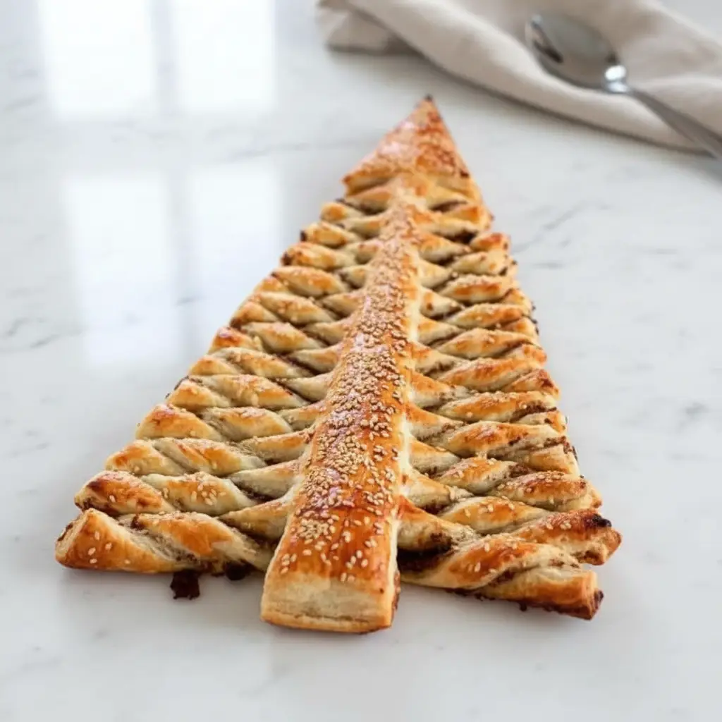 Easy Christmas Party Appetizers Pastry Tree