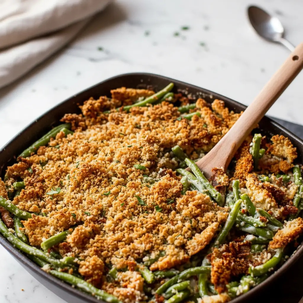 Easy Make-Ahead Best Green Bean Casserole