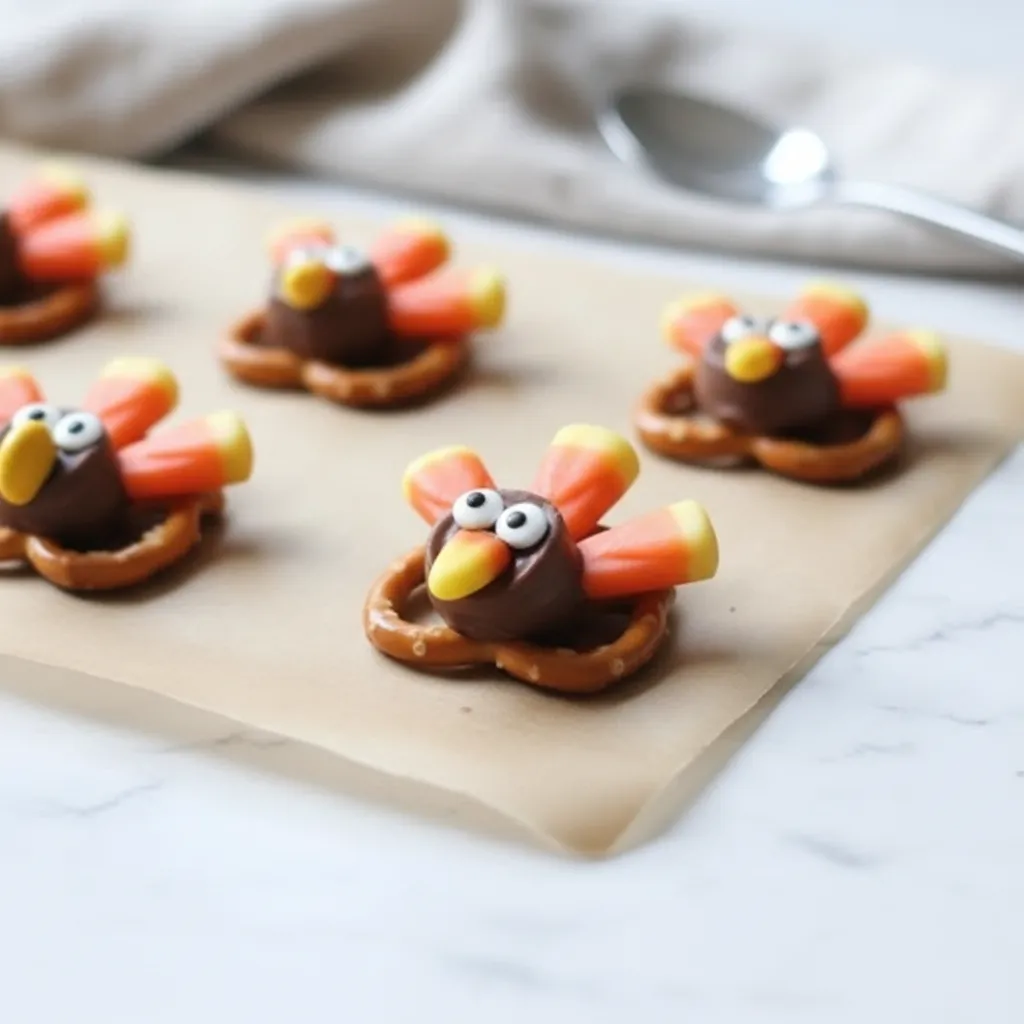 Easy Turkey Pretzel Bites: A Fun Thanksgiving Treat Recipe