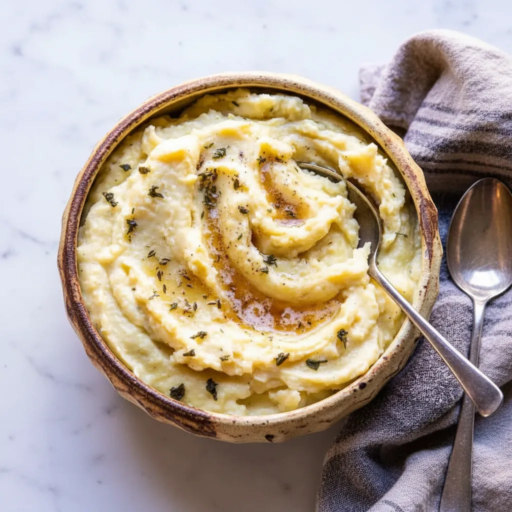 Perfect Roasted Garlic Mashed Potatoes