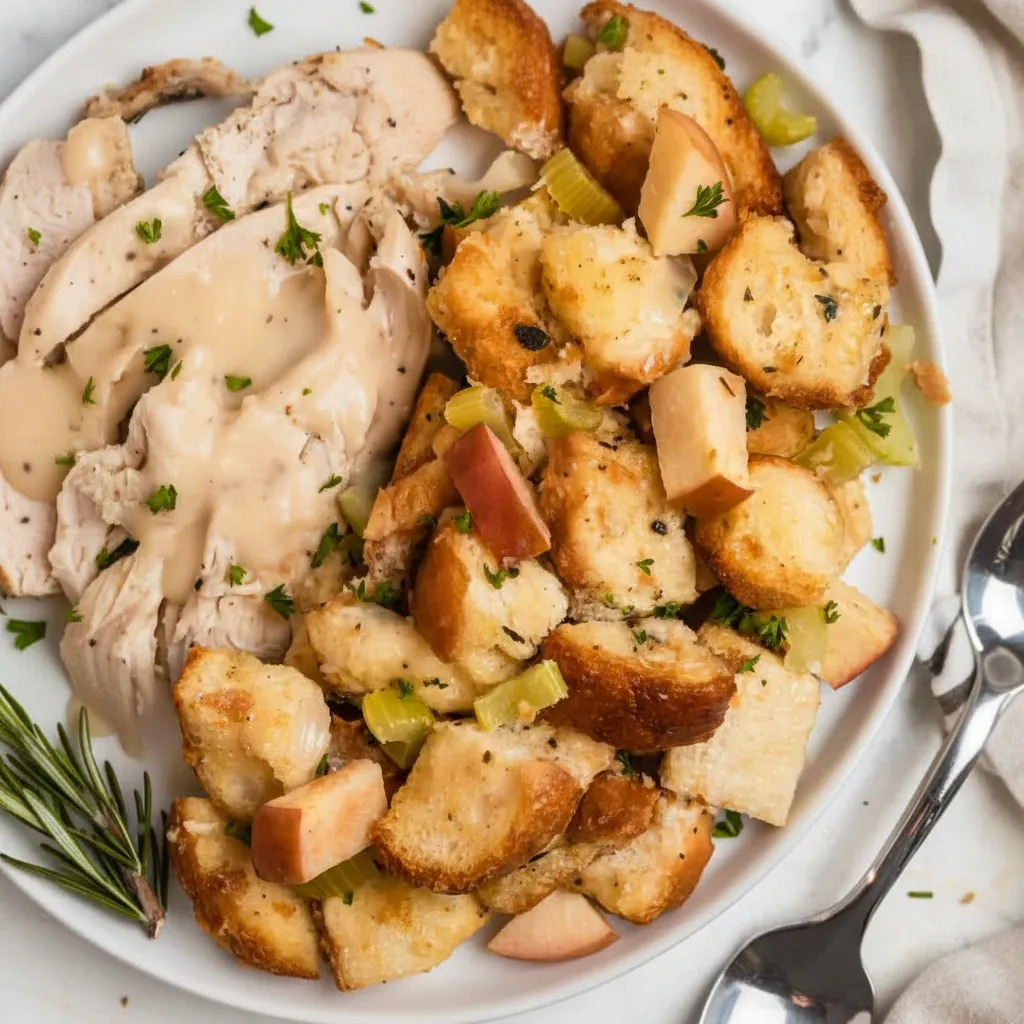 Easy Oven Baked Thanksgiving Stuffing