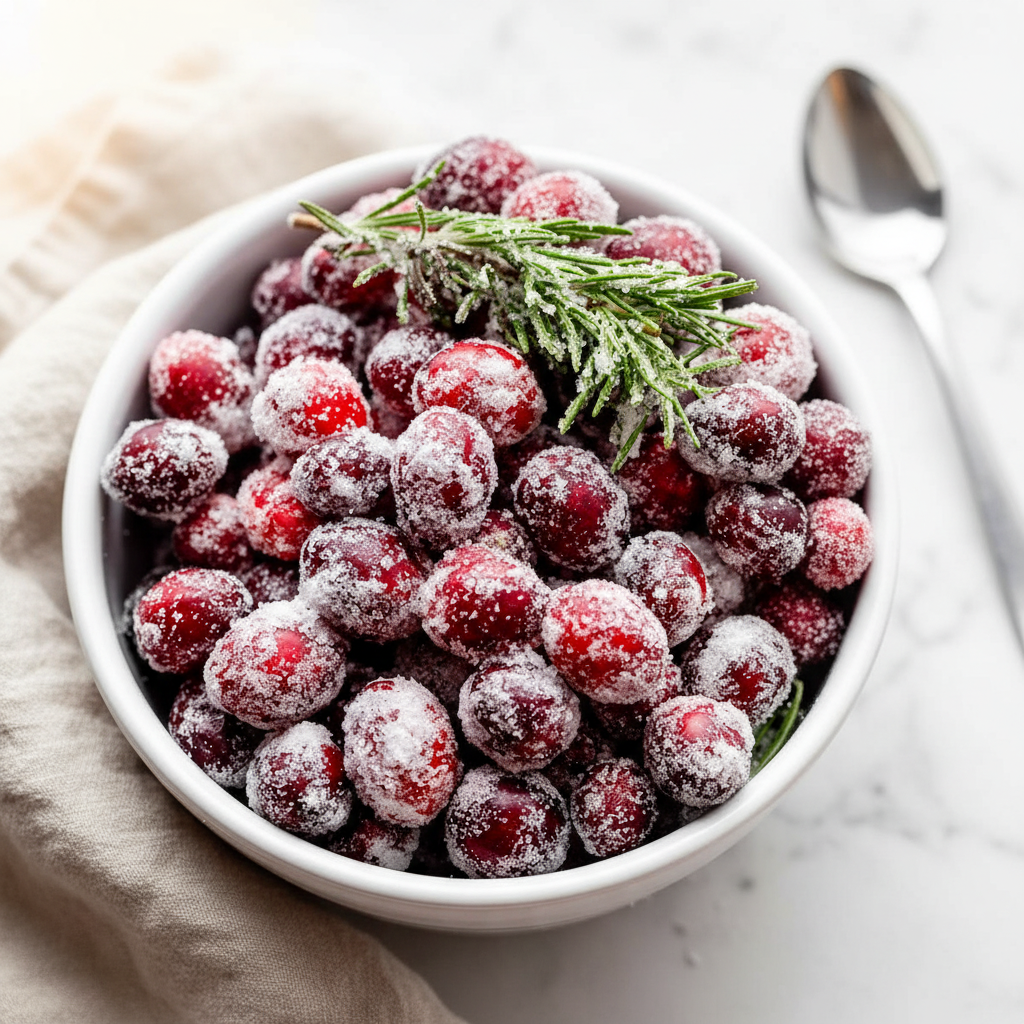 Build a Festive Christmas Charcuterie Board 2 Sparkling Candied Cranberries Recipe