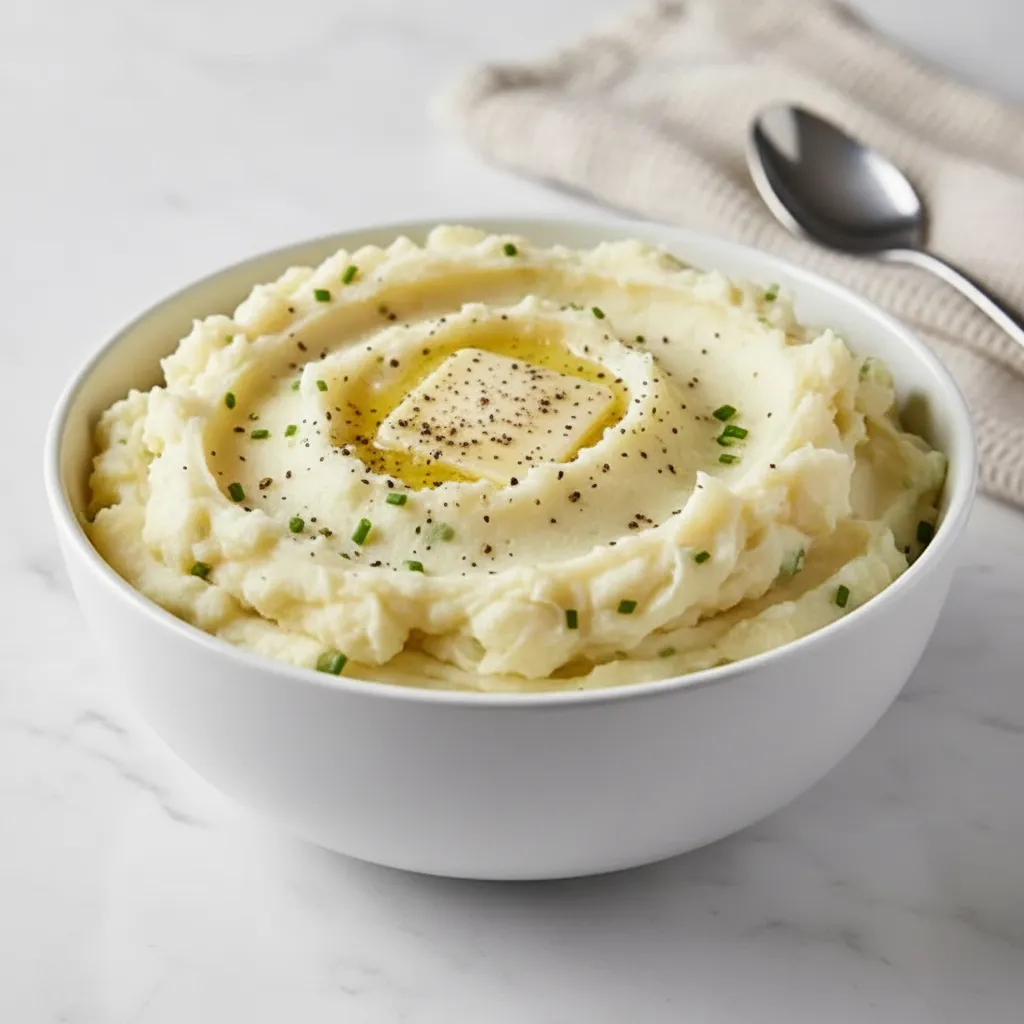Wholesome Make Ahead Garlic Mashed Potatoes