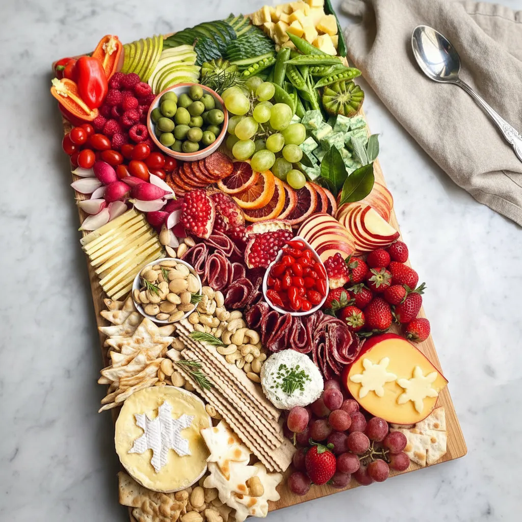 Crafting a Winter Wonderland Charcuterie Platter