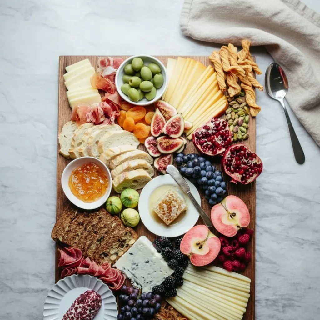 Amazing Christmas Charcuterie Board with Sweet & Savory