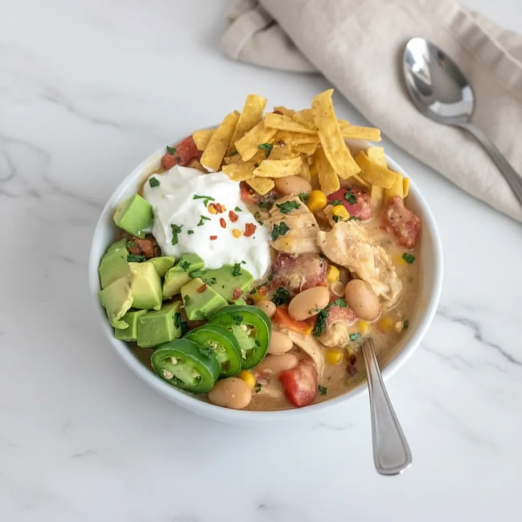Amazing One Pot White Chicken Chili
