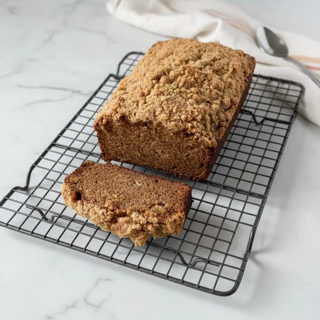 Amazing Raspberry Streusel Banana Bread