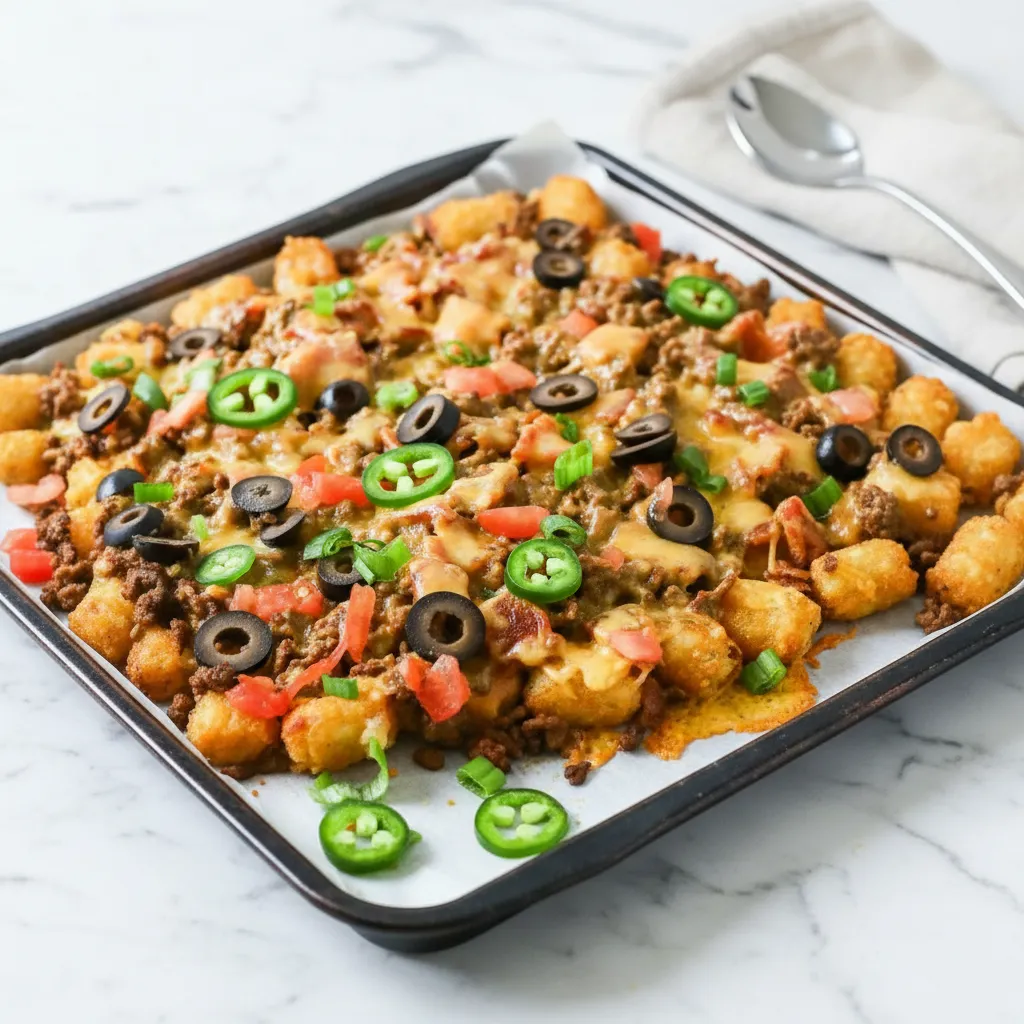 Amazing Thanksgiving Recipes Appetizers Loaded Tater Tots