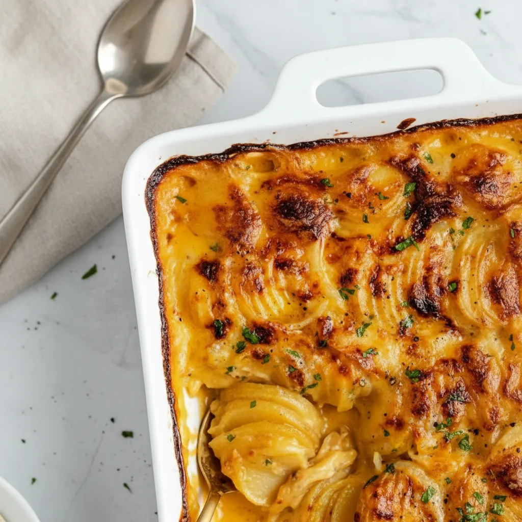 Classic Cheesy Scalloped Potatoes Christmas Recipes Side Dishes