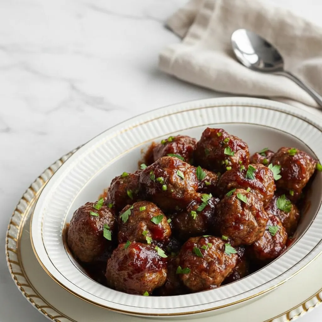 Classic Cranberry Meatballs Christmas Party Food Ideas Dinner