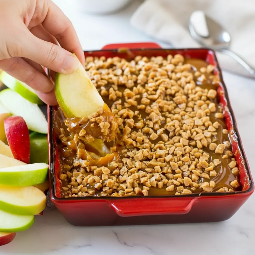 Delicious Caramel Apple Dip Thanksgiving Desserts Easy
