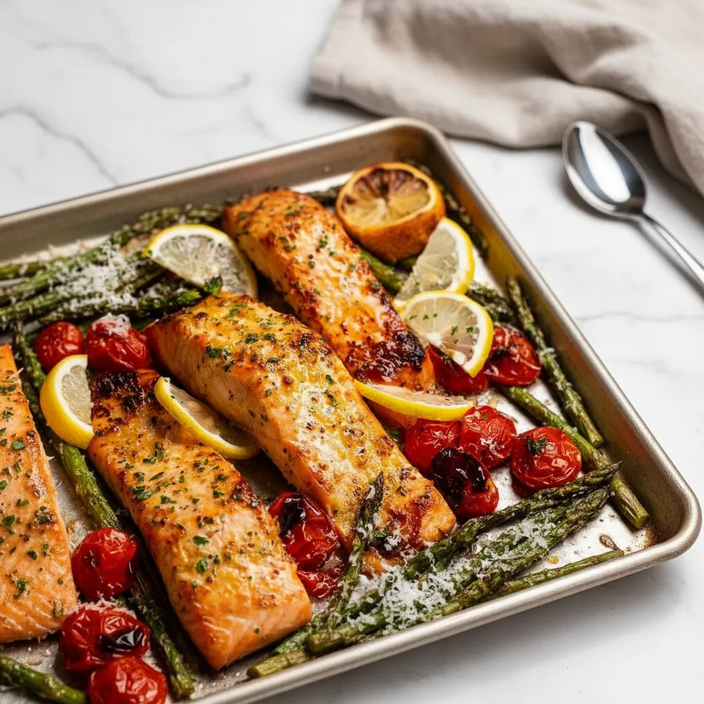 Delicious Spicy Baked Lemon Garlic Salmon Recipes