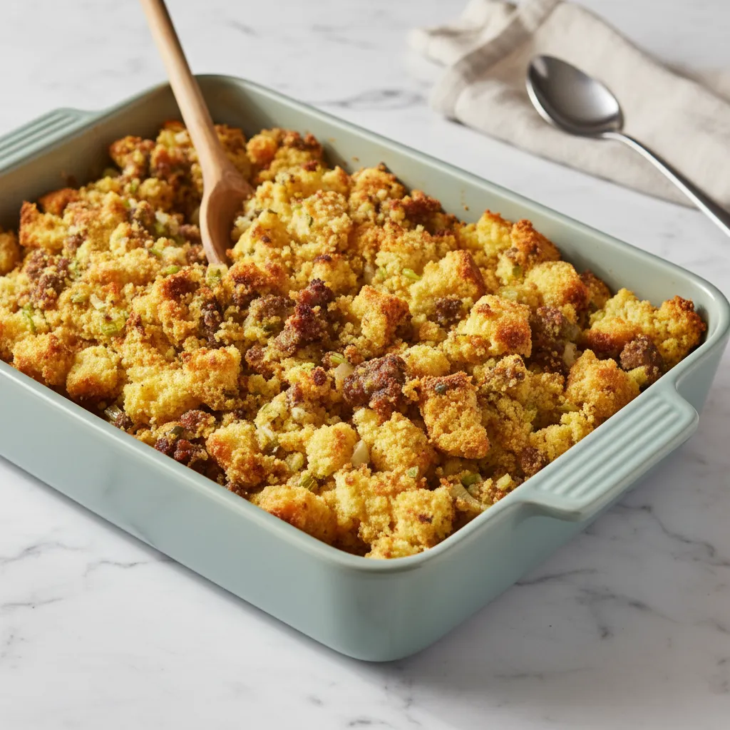 Delicious Spicy Cornbread Stuffing Recipes Thanksgiving