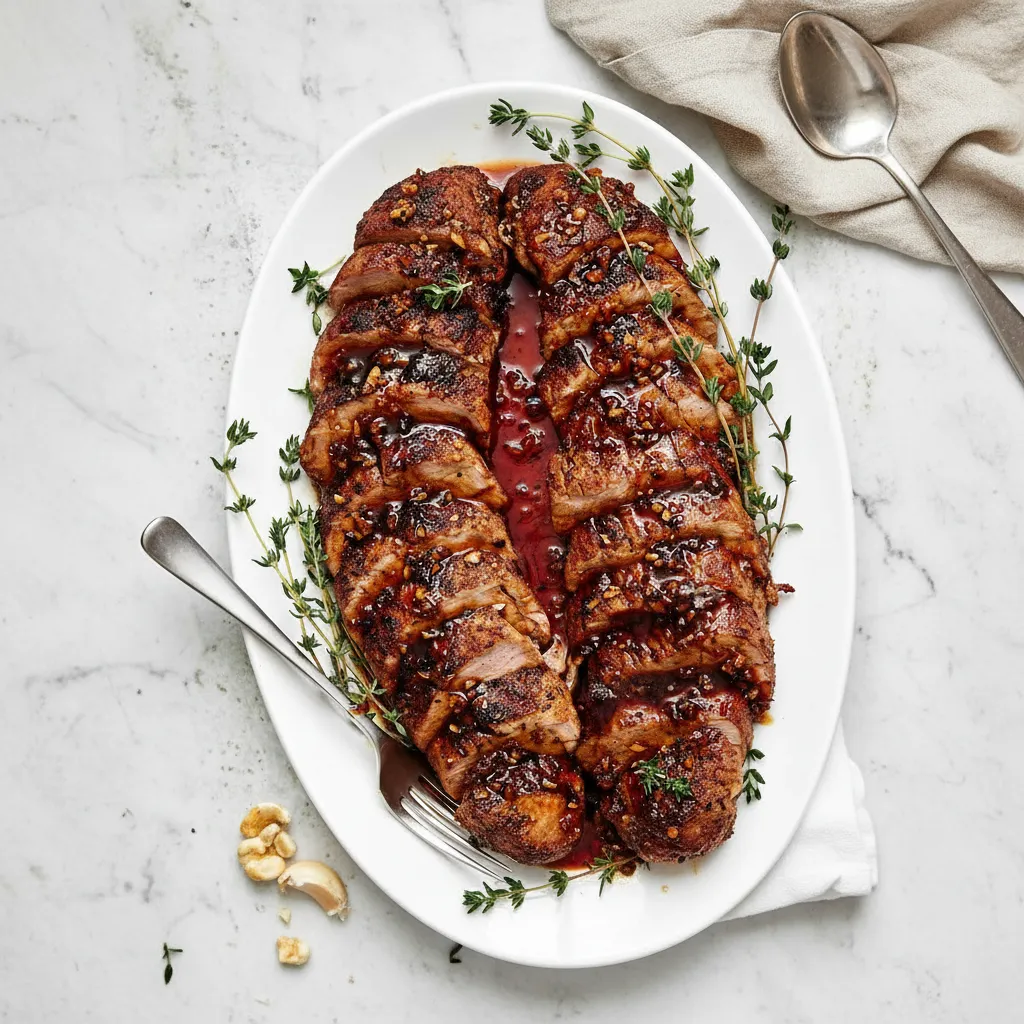 Delicious Spicy Pork Roast Christmas Recipes Dinner