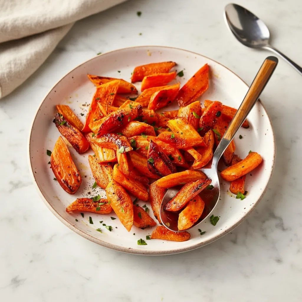 Delicious Spicy Roasted Carrots Christmas Dinner Sides Ideas