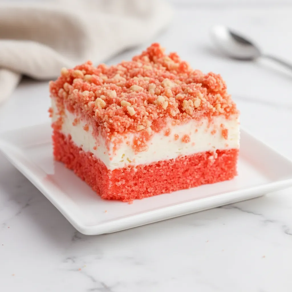 Delicious Strawberry Shortcake Brownies