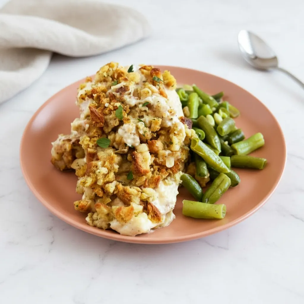Easy Chicken Stove Top Stuffing Recipes Casserole