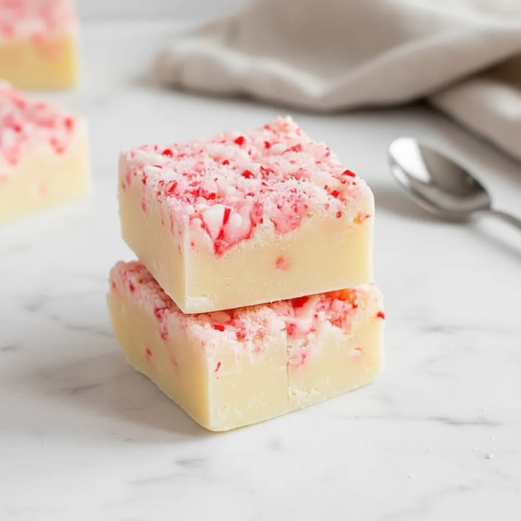 Easy Christmas Fudge Recipes Easy with Peppermint Swirl